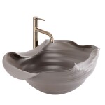 REA - Keramické umyvadlo na desku HM-66TB Handmade ART 50x40 REA-U6324