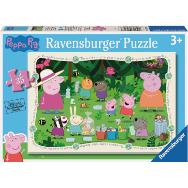 RAVENSBURGER Prasátko Peppa 35 dílků