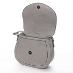 Stylová crossbody kabelka s třásněmi Federica, šedá