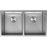MEXEN - Binox ocelový dřez 2-bowl 800 x 450 mm, nerez 6421802000-01