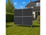 Plotová konstrukce TIPA pro 2 solární panely 910Wp