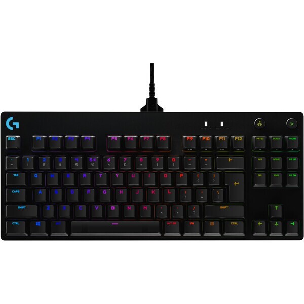 Logitech klávesnice G PRO / klávesnice / US / RGB / nemá num. klávesnici (920-009392)