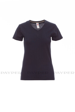 Dámské tričko Payper V-NECK LADY Barva: Námořnická modrá, Velikost: S (000951002608007S)
