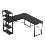 Mark Adler Leader 5.9 černá / Pracovní rohový stůl / výška 75 cm (MA-LEADER 5.9 BLACK)
