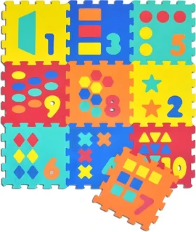 Pěnové puzzle koberec Počítání