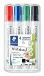 Staedtler Lumocolor / Popisovač na bílou tabuli / sada 4 ks / 4 barvy / 2-5 mm (351 B WP4)