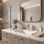 REA - Koupelnová baterie Grace Brush Nickel REA-B8931