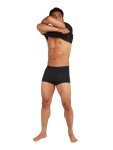 Pánské merino boxerky ICEBREAKER Mens 125 Cool-Lite Anatomica Trunks, Black velikost: L