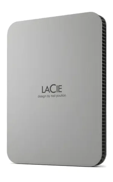 LaCie Mobile Drive 1TB stříbrná / Externí HDD / USB 3.2 Gen 1 / USB-C (STLP1000400)