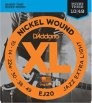 D'Addario EJ20 Nickel Wound Jazz Extra Light - .010 - .049