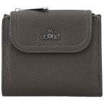 Trendy dámská mini koženková peněženka Coveri Bobbi, tmavě šedá