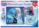 Ravensburger Ledové království Elsa Anna Olaf 3v1 3 x 49 dílků