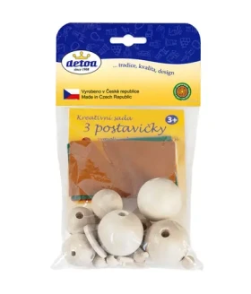 Detoa Kreativní sada - 3 postavičky