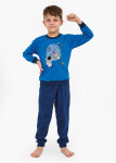 Cornette Kids Boy 593/176 Galaxy pyžamo délka/r 86-128 tmavě modrá 98-104