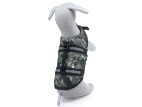 Orsa plovací vesta pro psa Barva: Zelená, Délka zad (cm): 16, Obvod hrudníku: 26 - 35 cm