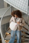 Taška přes rameno Reisenthel Moonbag Puffer stone