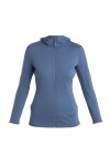 ICEBREAKER Wmns Merino 260 Quantum IV LS Zip Hoodie, Dawn velikost: S