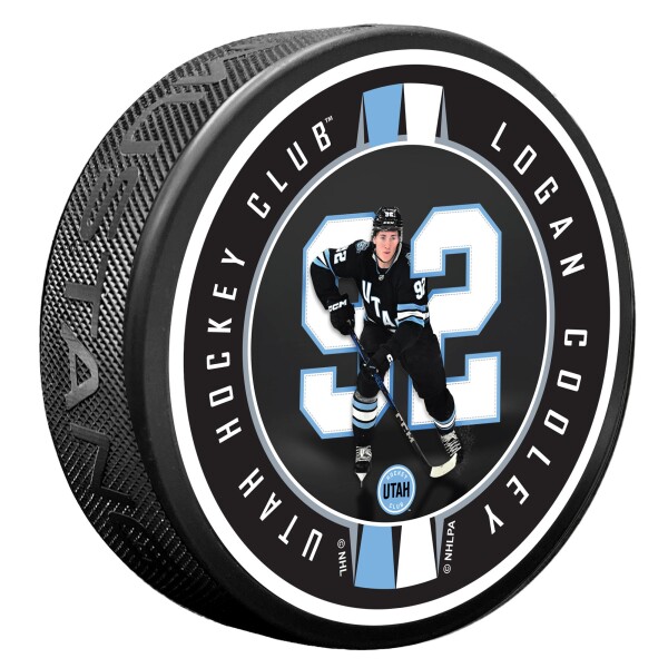 Mustang Puk Utah Mammoth NHL Logan Cooley Breakout Ribbon