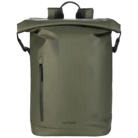 Tucano Rollo zelená / Batoh / 15,6" a MacBook Pro 16" / Roll-top / voděodolný (BKROL15-VM)
