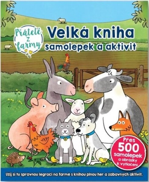 Velká kniha samolepek aktivit