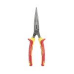 KNIPEX - kleště půlkulaté, zahnuté, s křížovým ozubením - 200mm, vysoká pevnost čelistí (3821200)