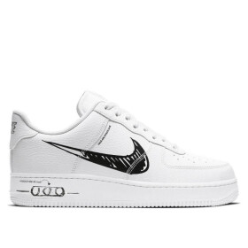 Pánské sportovní boty Air Force 1 LVB Utility M CW7581-101 Bílá vzor - Nike bílá - vzor 41