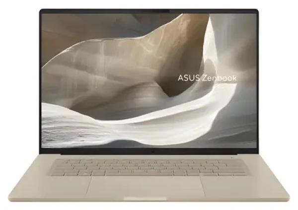 ASUS Zenbook A16 béžová / Notebook / 16" WUXGA OLED / Qualcomm Snapdragon X1-26-100 / 32GB / 512GB SSD / Adreno / W11H (UX3607QA-OLED111WZ)
