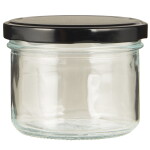 Ib Laursen Sklenička s víčkem Toledo 220 ml, čirá barva, sklo, kov