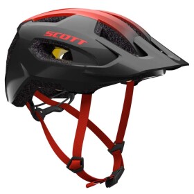 Přilba Scott Supra Plus, barva dark grey/red, vel. M/L (pro obvod hlavy 56 - 61 cm)