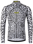 Cyklodres CYCOLOGY Summer Zanzibar, pánský, dlouhý rukáv (Motiv Maui, velikost L)