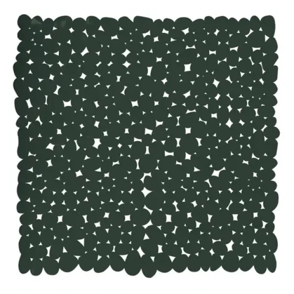 MSV GALETS protiskluzová podložka do sprchy tmavě zelená / PVC / 53 x 53 cm