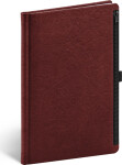 Notes Hardy červený, linkovaný, 13 21 cm