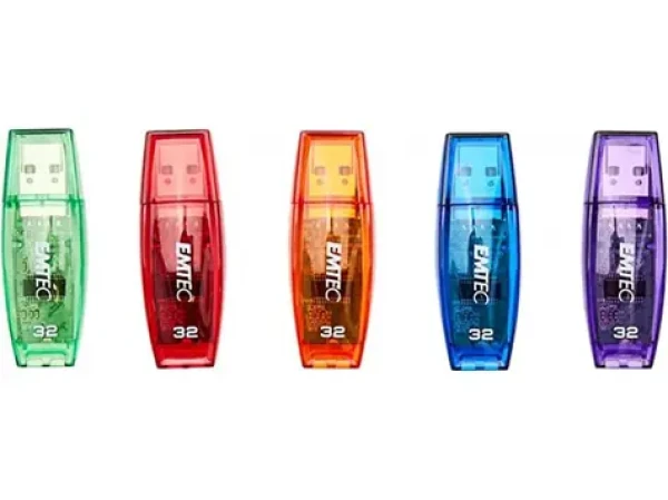 EMTEC C410 USB 2.0 32GB / 80x flash disk / čtení: 15MBs / zápis: 5MBs (ECMMD32GC410JAR80)