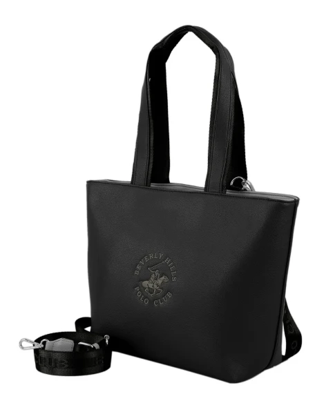 Dámská kabelka Beverly Hills Polo Club BH-4260-01 černá 11,5 L