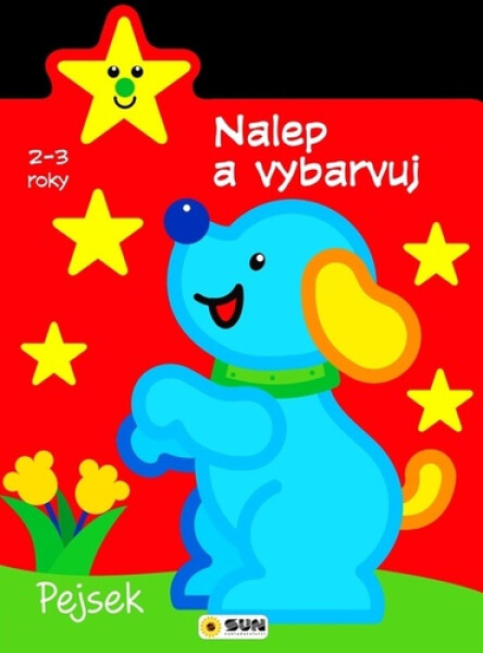 Pejsek Nalep vybarvuj