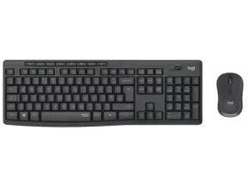 Logitech MK295 Silent US graphite / Bezdrátová sada klávesnice a myši / US verze (920-009800)