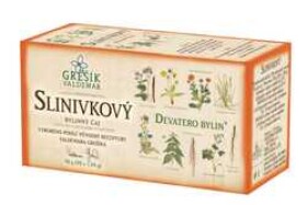 Grešík Devatero bylin Čaj Slinivkový 20x1,5g