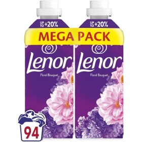 LENOR aviváž 2 x 987 ml 94 dávek Floral Bouquet