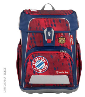 Školní aktovka CLOUD FC Bayern, Mia san Mia - 5 dílný set, AGR certifikát