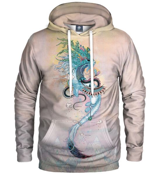 Aloha From Deer Journeying Spirit Ermine Hoodie H-K AFD446 Pink