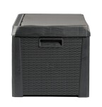TOOMAX SANTORINI PLUS zahradní plastový úložný box 550 L - grafit