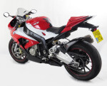 Bmw S1000R 14-20, S1000Rr 15-18 Zadní blatník - Karbonový vzhled-stříbrná mřížka