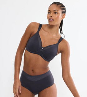 TRUE SHAPE SENSATION - Minimizer podprsenka: zmenší poprsí o 1 košíček Triumph INK GRAY 70E