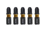 DeWalt Sada bitů PZ3 / 5 ks / 25 mm / Extreme Pozidrive (DT7388T)