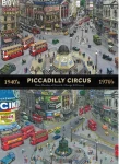 GIBSONS Puzzle Piccadilly Circus napříč desetiletími