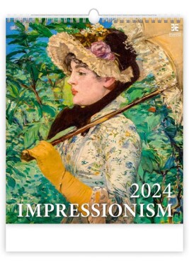 Kalendář nástěnný 2024 - Impressionism / Exclusive Edition