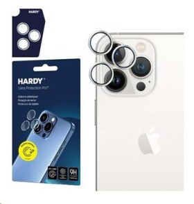 3mk HARDY Lens Protection Pro skla na fotoaparát pro Apple iPhone 14 Pro/14 Pro Max Silver (5903108573498)