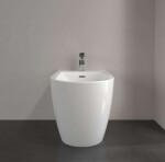 VILLEROY & BOCH - Subway 3.0 Stojící bidet, s přepadem, otvor pro baterii, alpská bílá 44710001