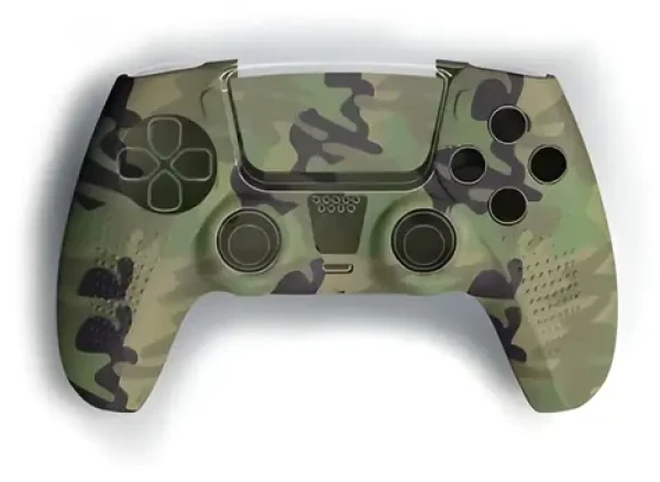 URage PS5 ACCESSORY PACK 6IN1 camouflage / Sada příslušenství / pro ovladač PS5 DualSense / 6 dílů