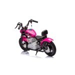 Mamido Elektrická motorka SPEED Power růžová